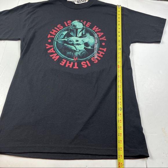 Star Wars The Mandalorian Shirt This is the Way Large Tall NEW - Picture 3 of 5